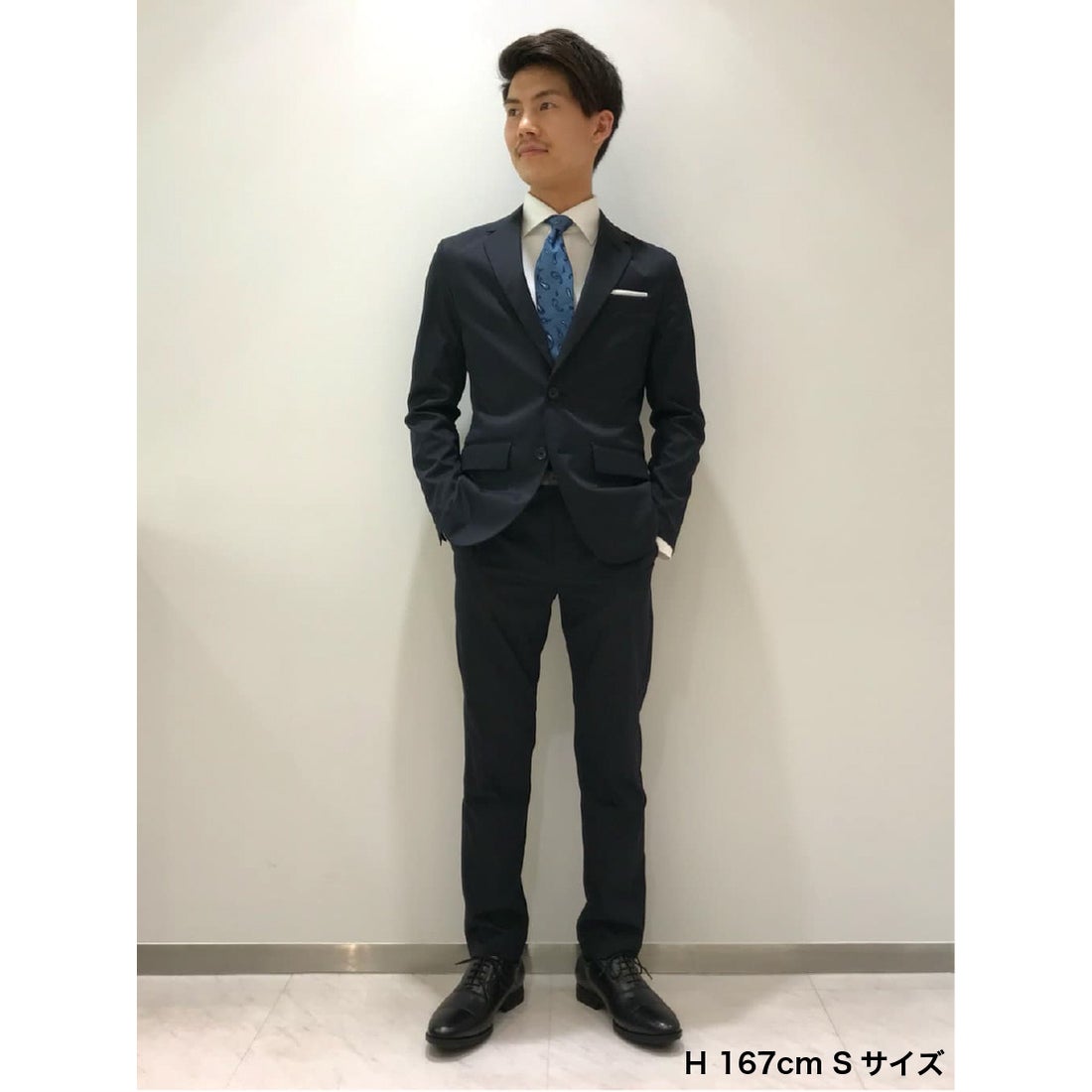 Bizフルレングスパンツ （ダークネイビー） -WWSワークウェアスーツ