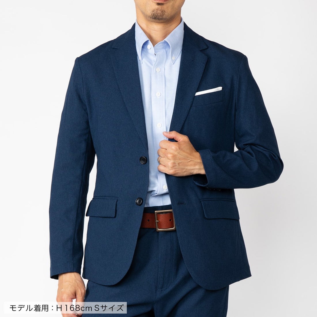 クールテーラードジャケット （ビターネイビー） -WWSワークウェア