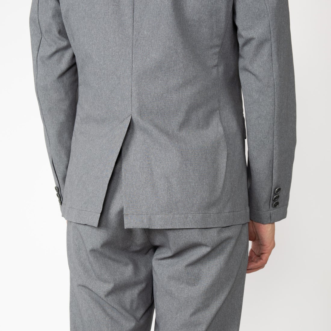 クールテーラードジャケット （ビターグレー） -WWSワークウェアスーツ
