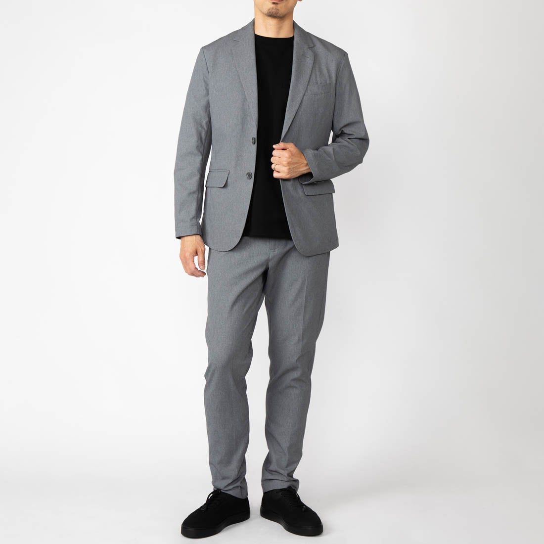 クールテーラードジャケット （ビターグレー） -WWSワークウェアスーツ