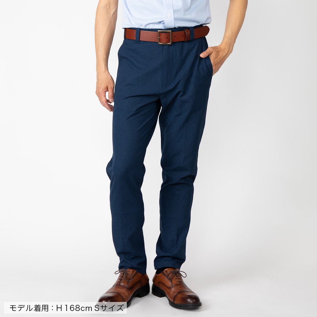 クールフルレングスパンツ （ビターネイビー） -WWSワークウェアスーツ