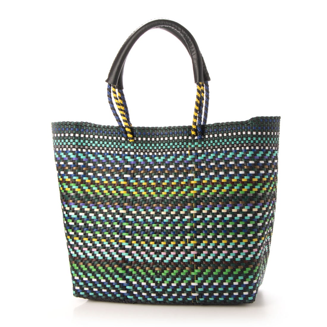 ウーヴン WOVEN メルカドバッグ ミドルトート bk-bag-mid-multi-m