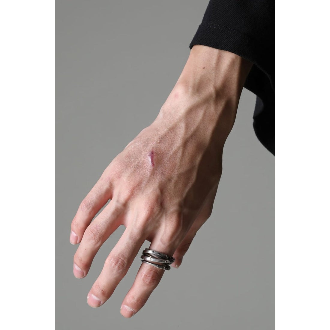 ミュージシャン MANOWAR Stainless Steel Ring MANOWAR Stainless