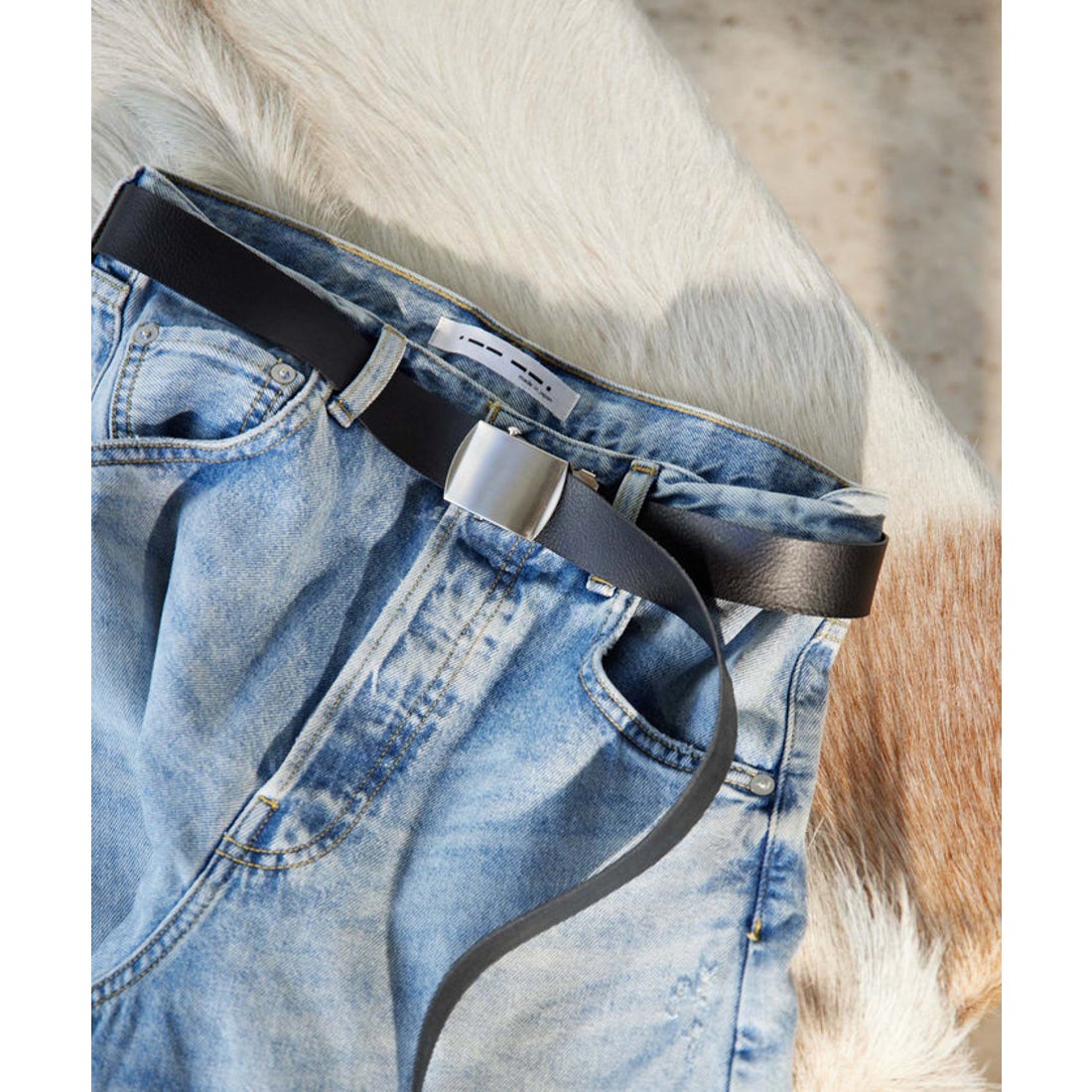 ウィムガゼット Whim Gazette 【Hoaw.】レザーガチャベルト （black