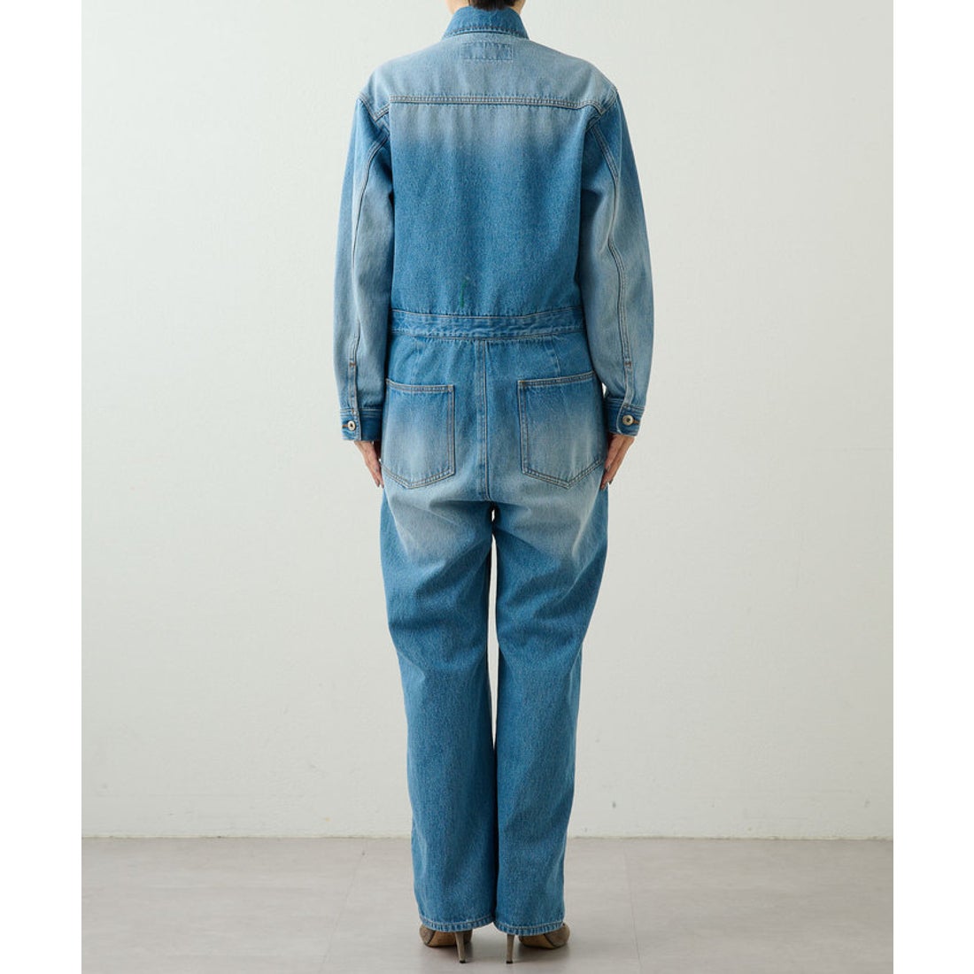 ウィムガゼット Whim Gazette デニムジャンプスーツ （blue