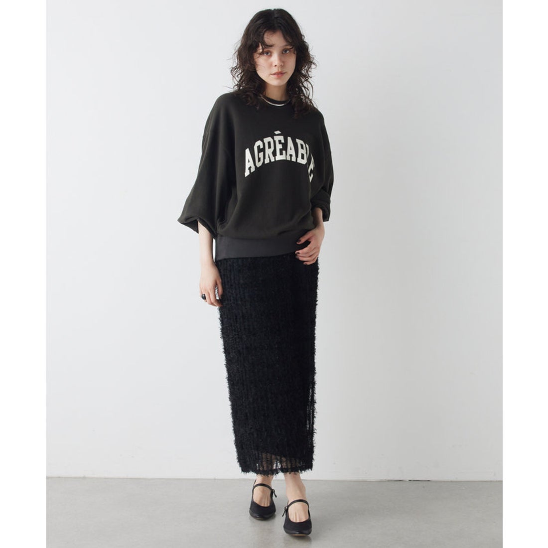 ウィムガゼット Whim Gazette 【THE PAUSE】ロゴスウェットプル