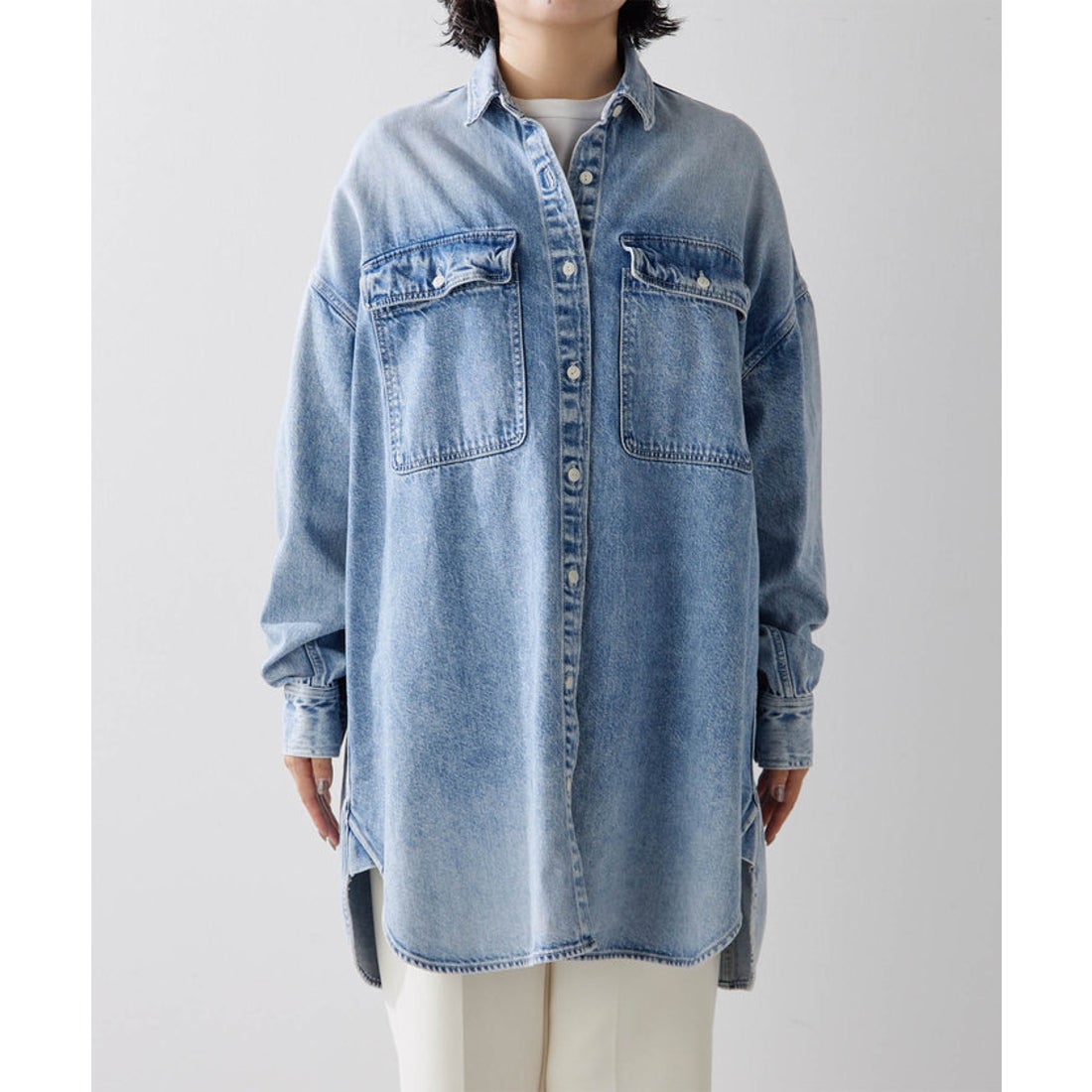 ウィムガゼット Whim Gazette 【15th Anniversary】デニムシャツ