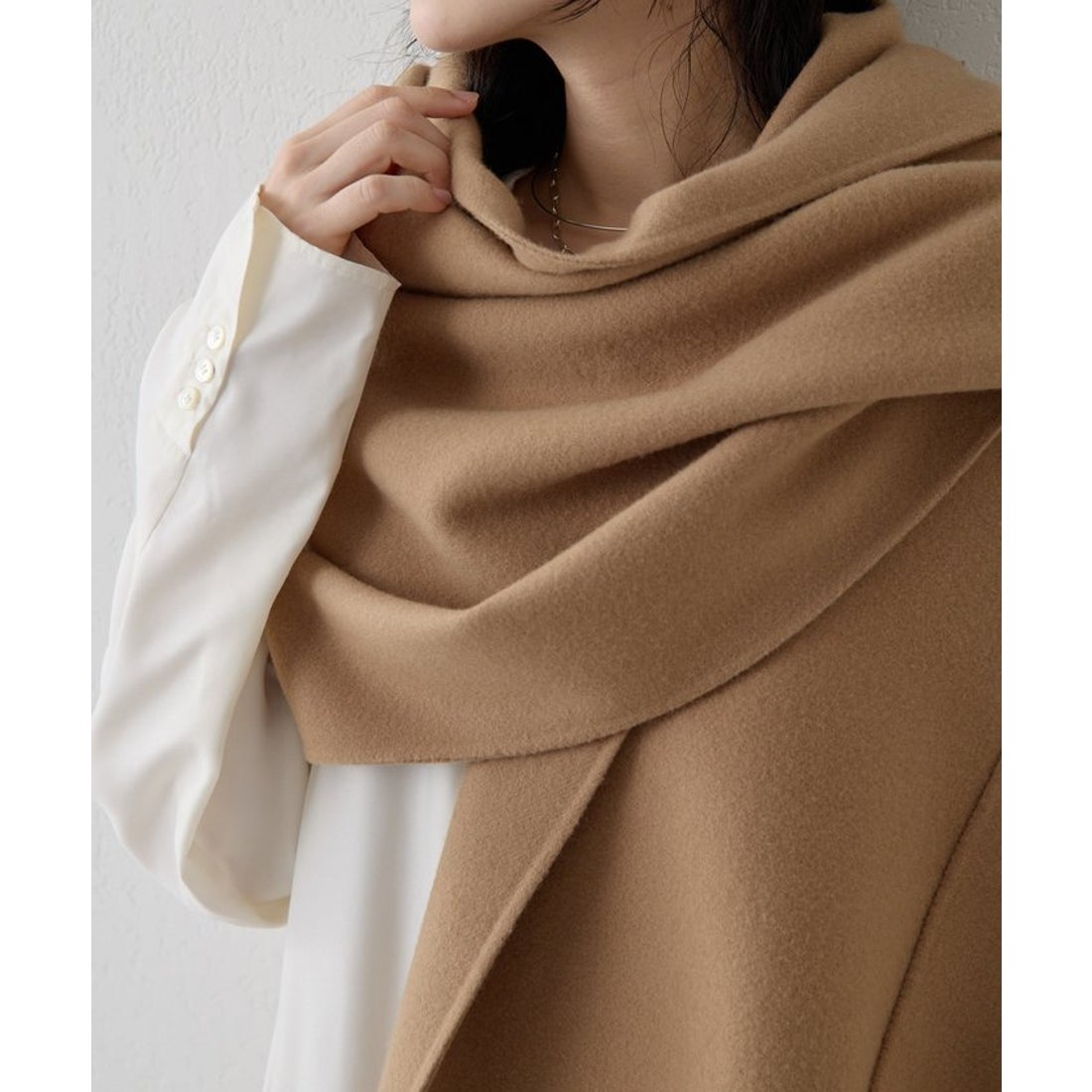 ウィムガゼット Whim Gazette リバーケープ （camel） -靴