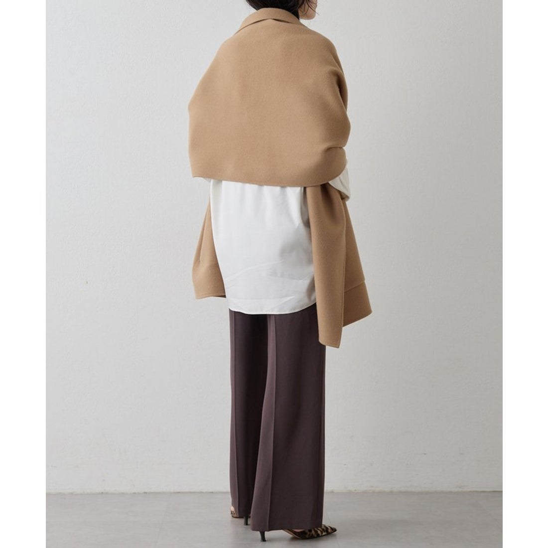 ウィムガゼット Whim Gazette リバーケープ （camel） -靴