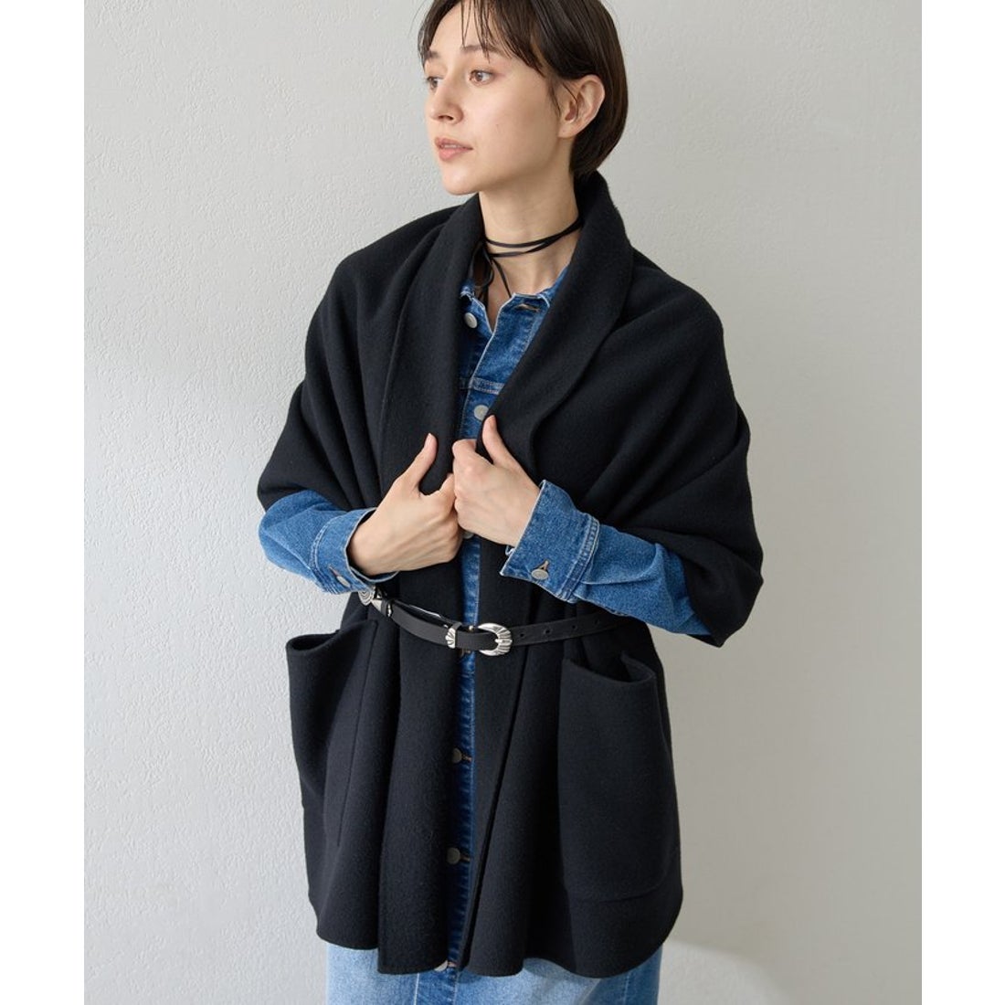 ウィムガゼット Whim Gazette リバーケープ （camel） -靴