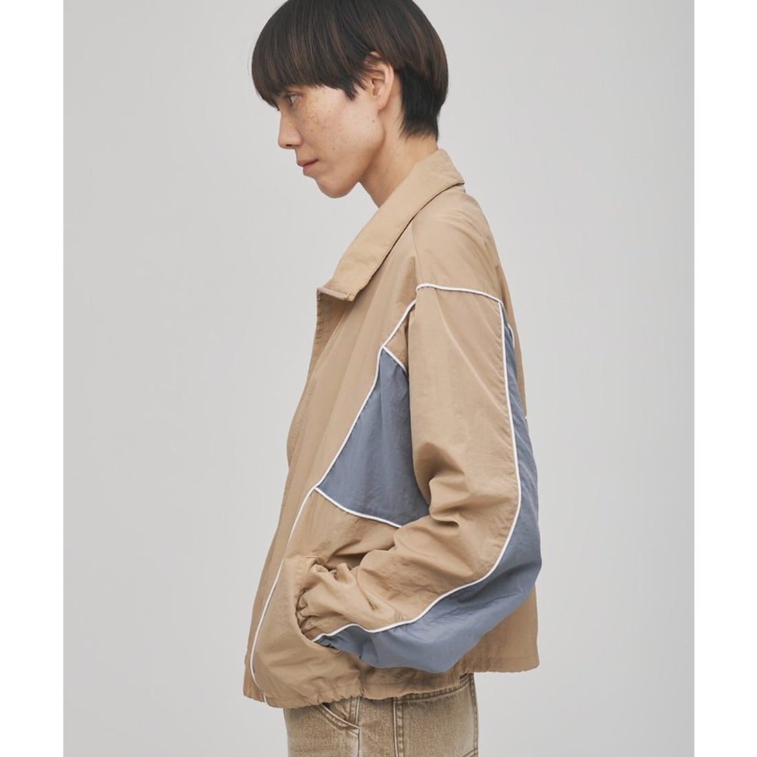 ウィムガゼット Whim Gazette 【umbro×Whim Gazette】 スタンドカラー