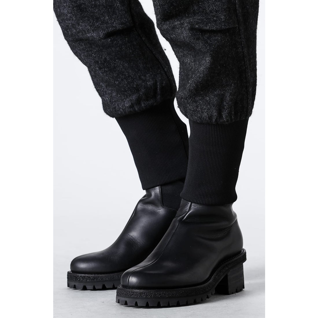 The Viridi-anne BACK ZIP-UP BOOTS （BLACK） 通販 大阪/京都 -FASCINATE