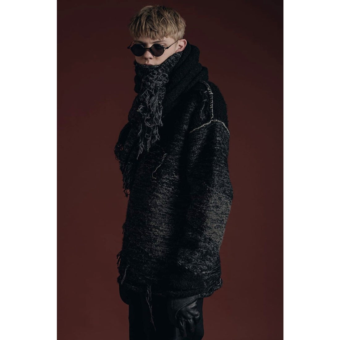 ザ ヴィリディアン The Viridi-anne Reversible Grunge Sweater