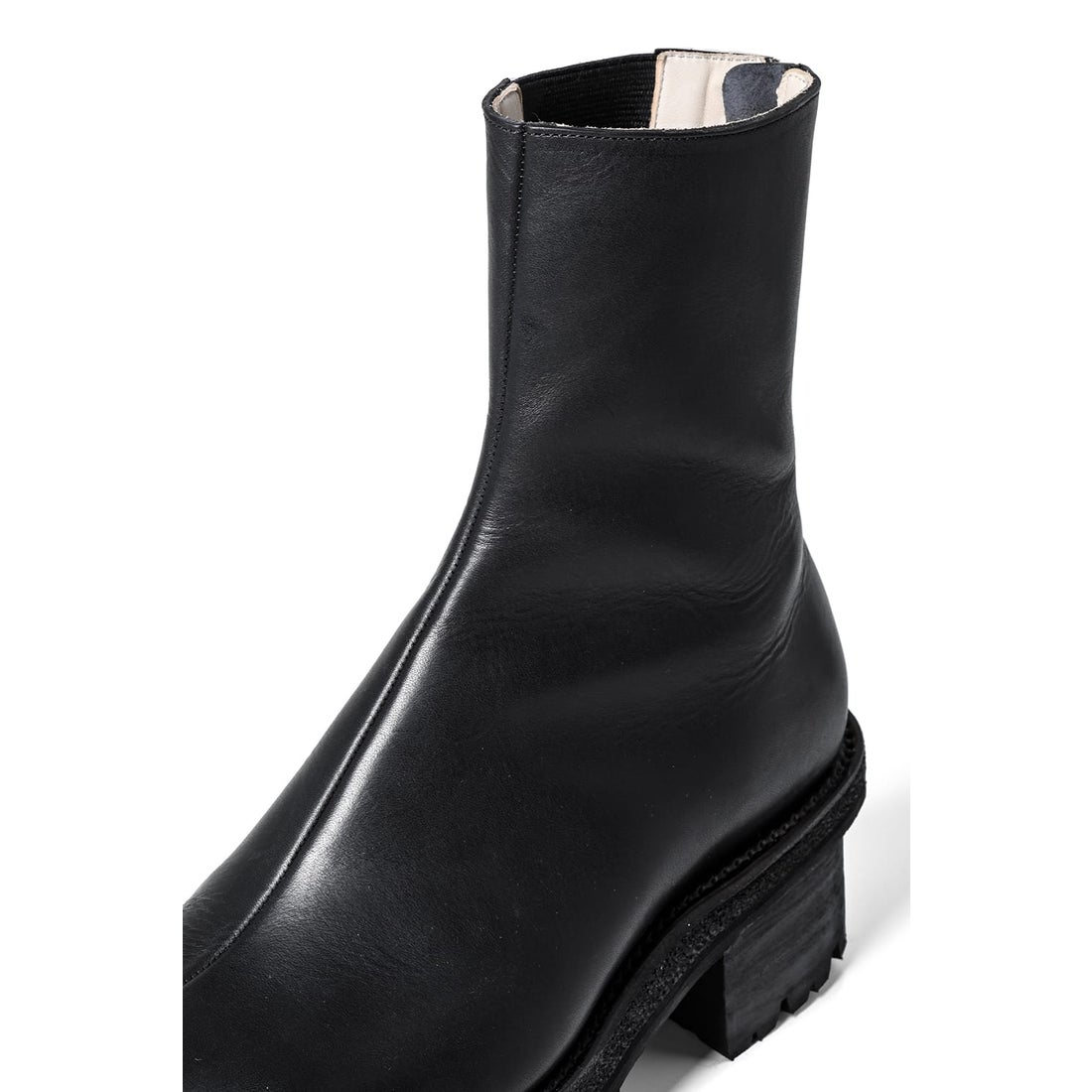 The Viridi-anne BACK ZIP-UP BOOTS （BLACK） 通販 大阪/京都 -FASCINATE