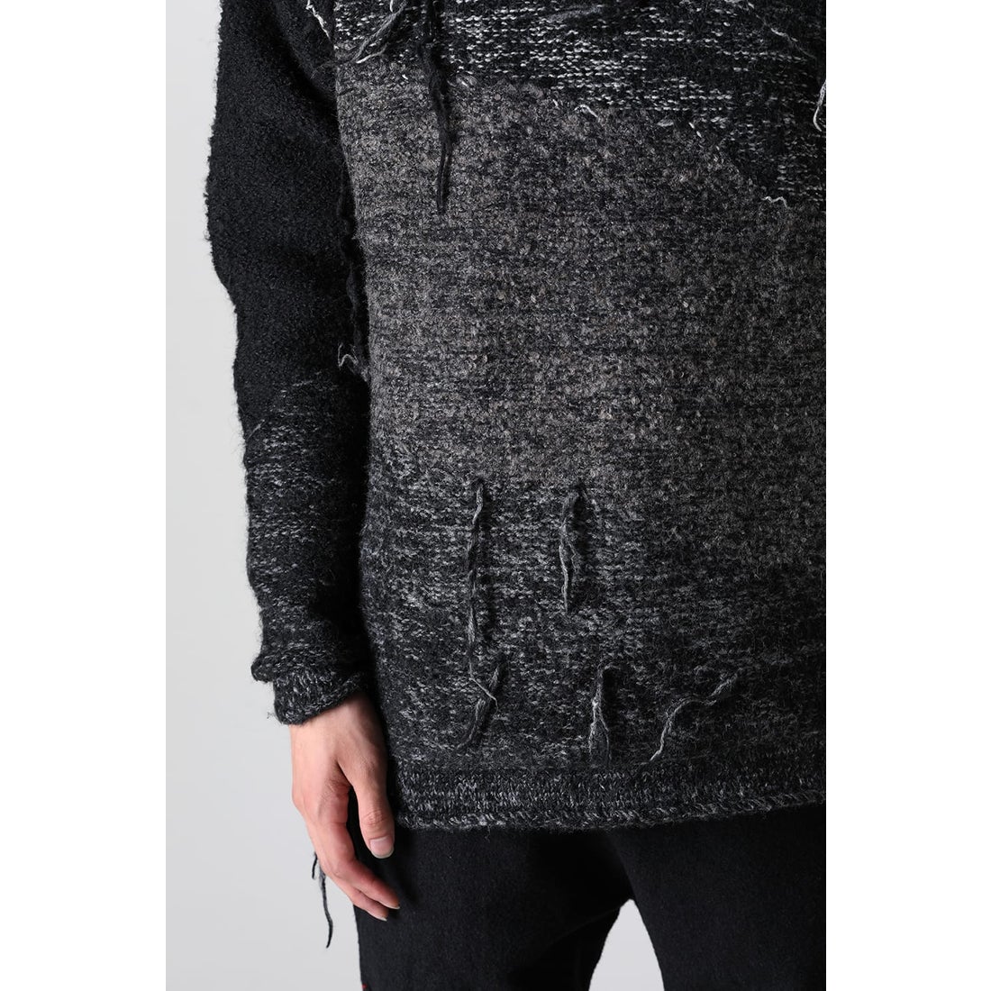 ザ ヴィリディアン The Viridi-anne Reversible Grunge Sweater