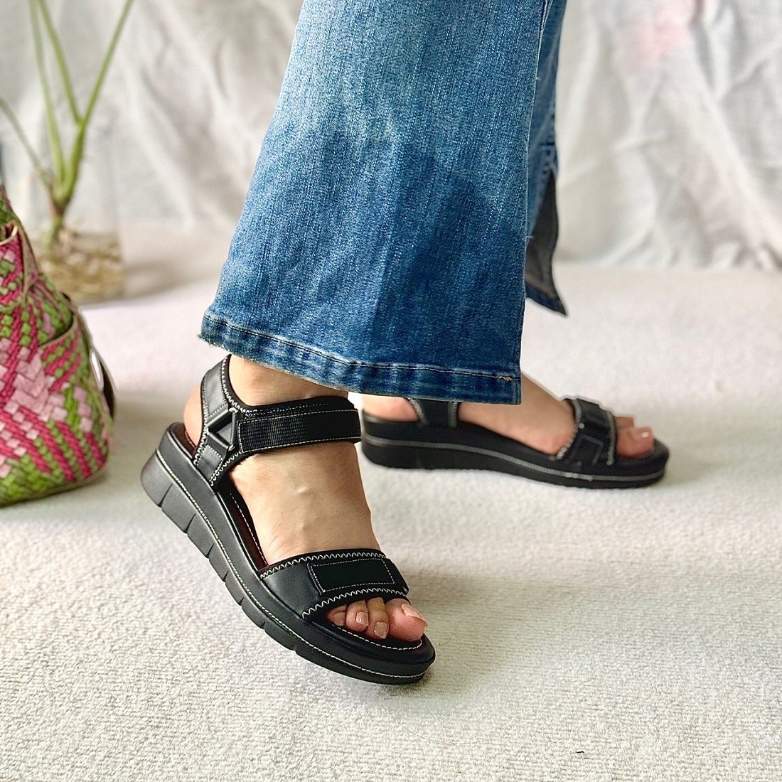 トミエコ Tomieco スポーツサンダル ベルクロサンダル 軽量サンダル