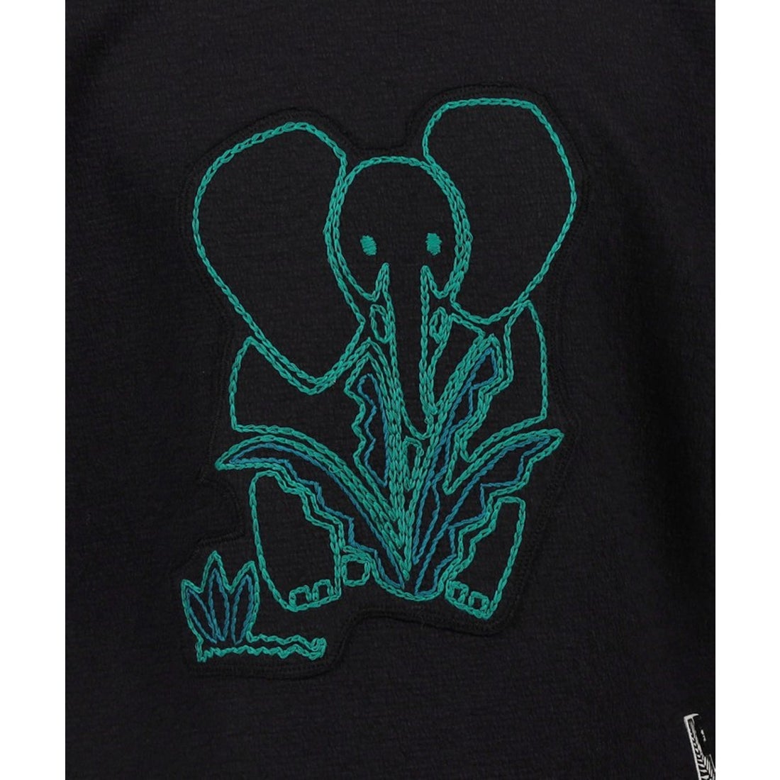 キャバン CABaN CABaN ウールコットンダブルフェイス エンブロイダリー