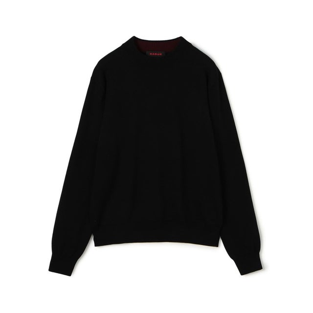 アミパリス Ami Paris ニット セーター ブラック メンズ AMI PARIS