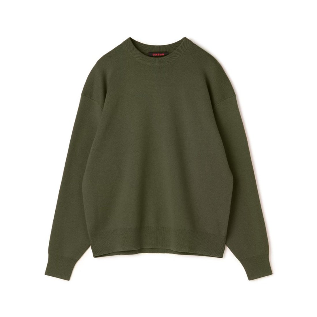 キャバン CABaN CABaN コットンカシミヤ クルーネックプルオーバー