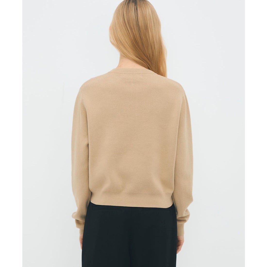 キャバン CABaN コットンカシミヤ クルーネックカーディガン （35