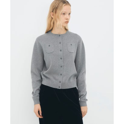 キャバン CABaN CABaN コットンカシミヤ クルーネックカーディガン