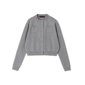 キャバン CABaN CABaN コットンカシミヤ クルーネックカーディガン