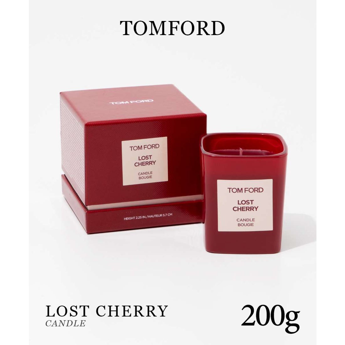 トムフォード TOM FORD ロスト チェリー キャンドル 200g LOST CHERRY