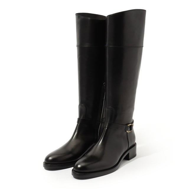 サルトル SARTORE クロスストラップバックジップロングブーツ