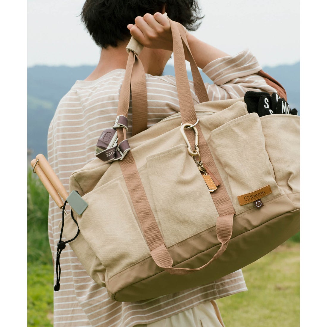 スモア S'more 【S'more / Charm Tote 】 チャームトート キャンプ