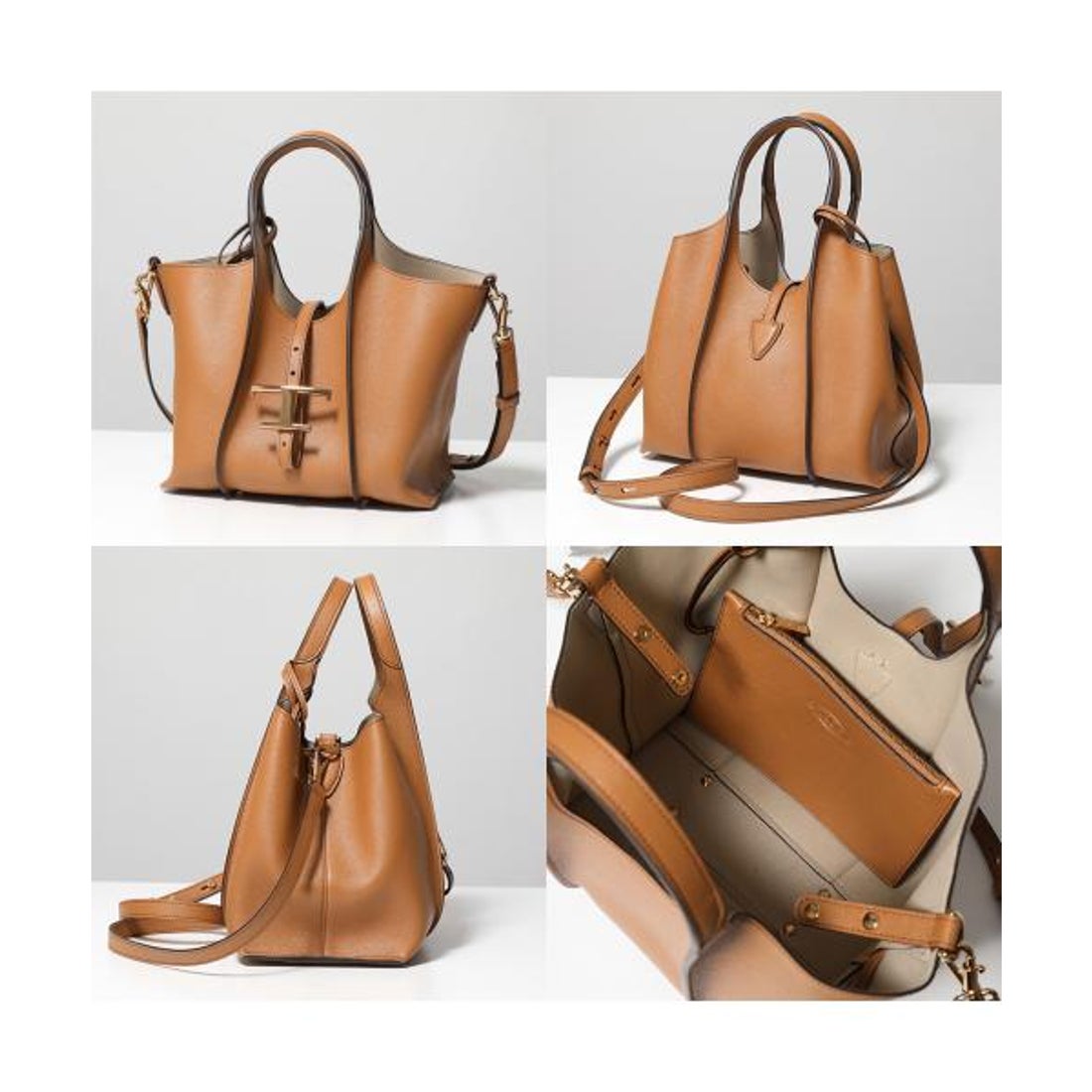 トッズ TOD'S TODS ハンドバッグ Tタイムレス XBWTSBA9100Q8E レザー