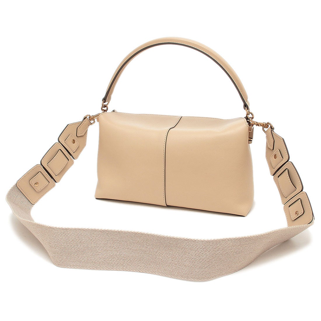 トッズ TOD'S ハンドバッグ ショルダーバッグ T ケース Tチャーム 2WAY