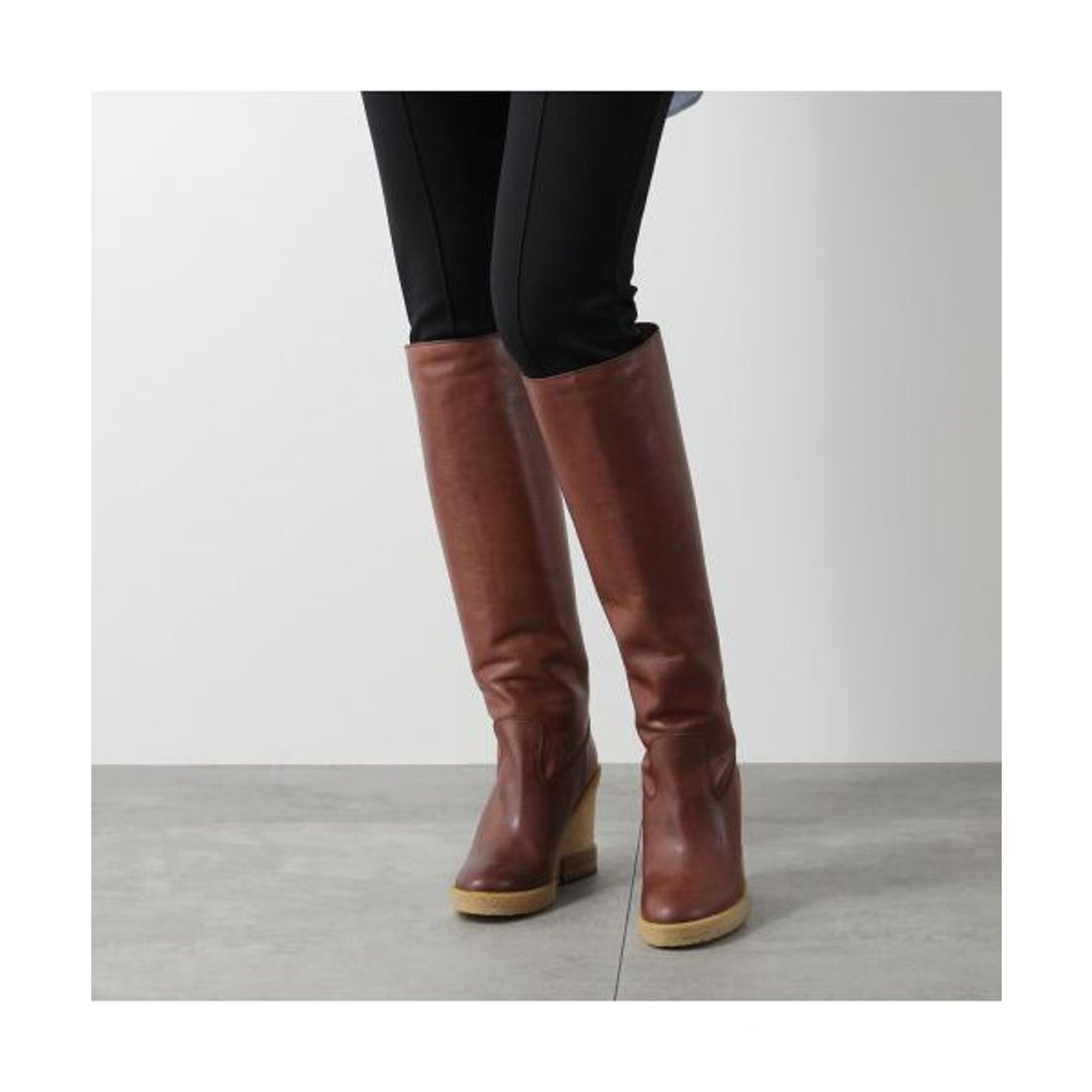 トッズ TOD'S TODS ロングブーツ XXW18B0Z990VFO ウェッジソール