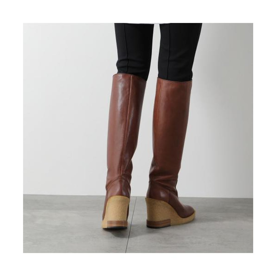 トッズ TOD'S TODS ロングブーツ XXW18B0Z990VFO ウェッジソール