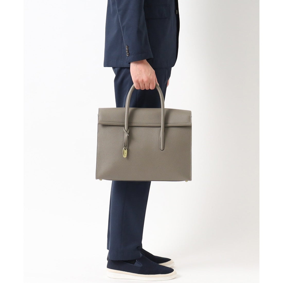 再値下げTOFF&LOADSTONE】デボネア ブラックレザー ビジネスバッグ