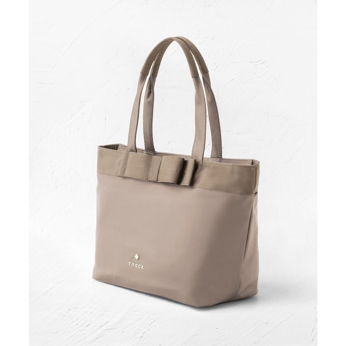トッカ TOCCA 【撥水・A4サイズ対応】RIBBON BRICK A4TOTE トート