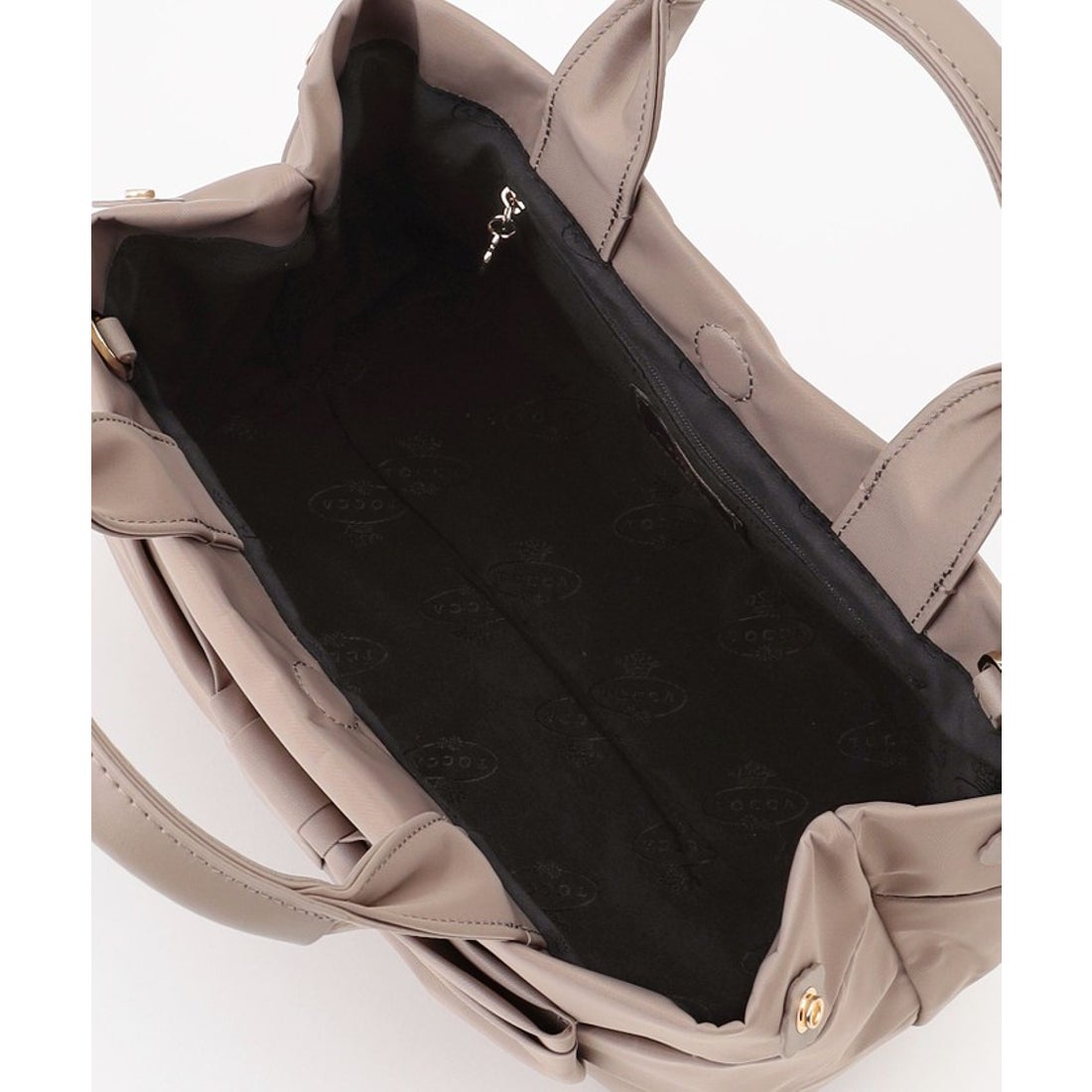 トッカ TOCCA TIED RIBBON NYLONBAG バッグ （ブラック系