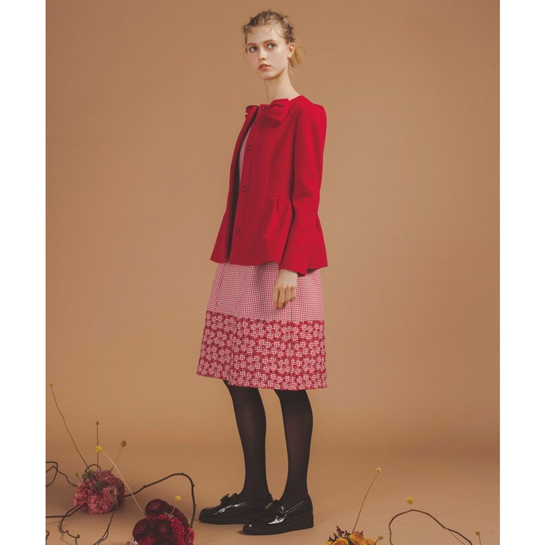 トッカ TOCCA 【消臭】IN ROMANCE SHORT ショートコート （アイボリー