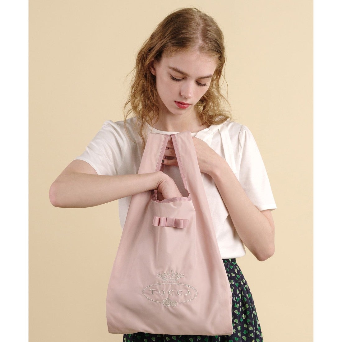 TOCCA 【WEB＆一部店舗限定】【折り畳み収納可能】POINT OF RIBBON