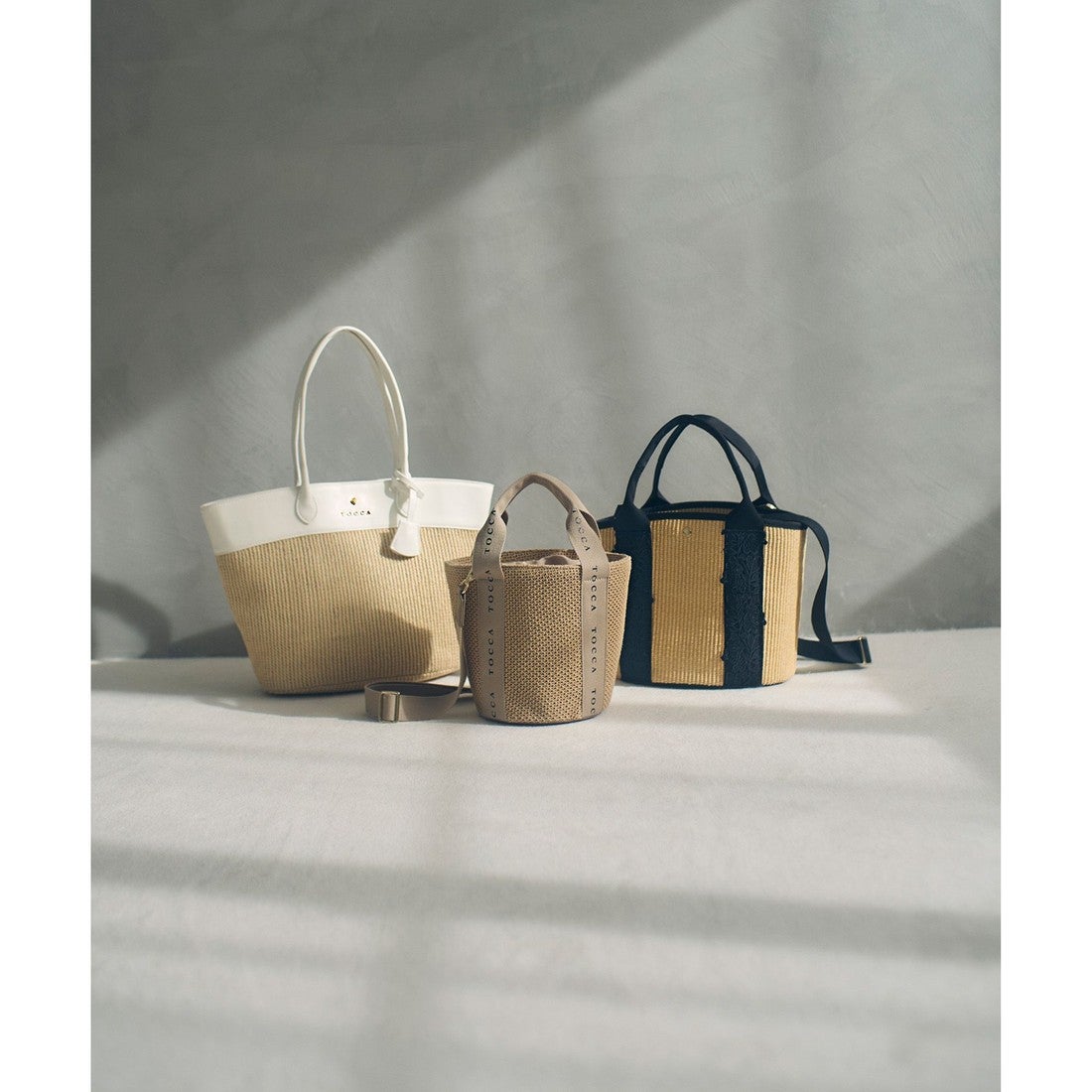 TOCCA 【WEB＆一部店舗限定】DANCING TOCCA SUMMER TOTE かごバッグ