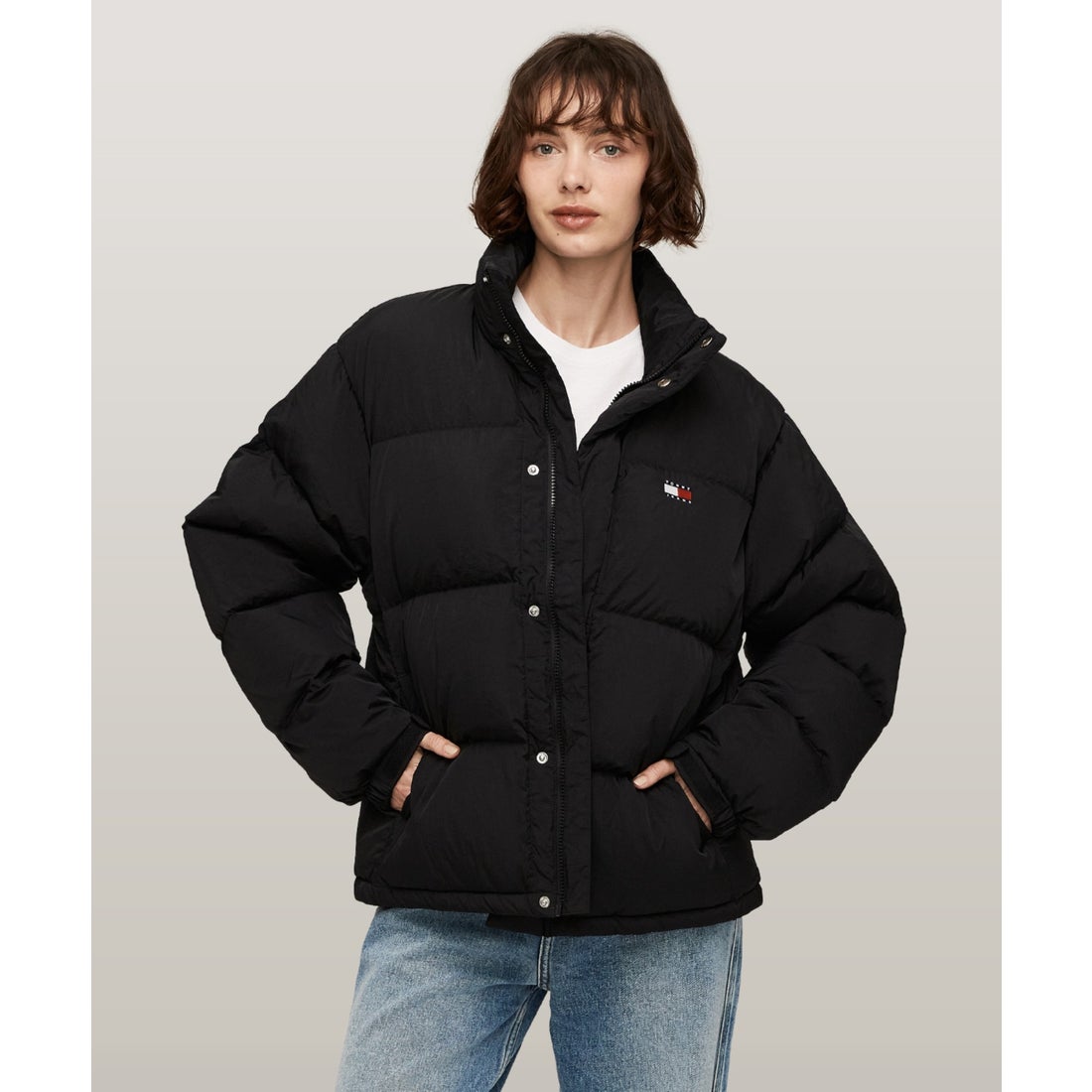 トミー ヒルフィガー TOMMY HILFIGER ボクシーダウンジャケット