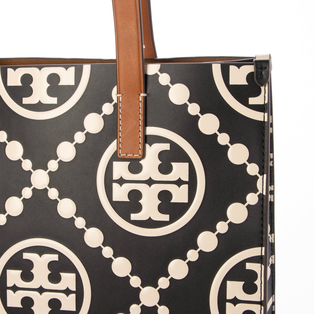 トリーバーチ TORY BURCH Tモノグラム エンボス スモール トート