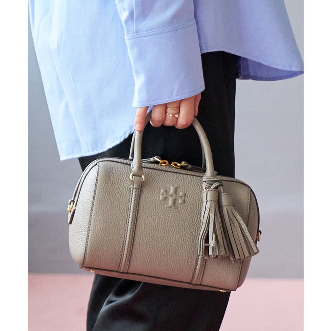 トリーバーチ TORY BURCH バッグ （グレー） -waja bazar - 海外