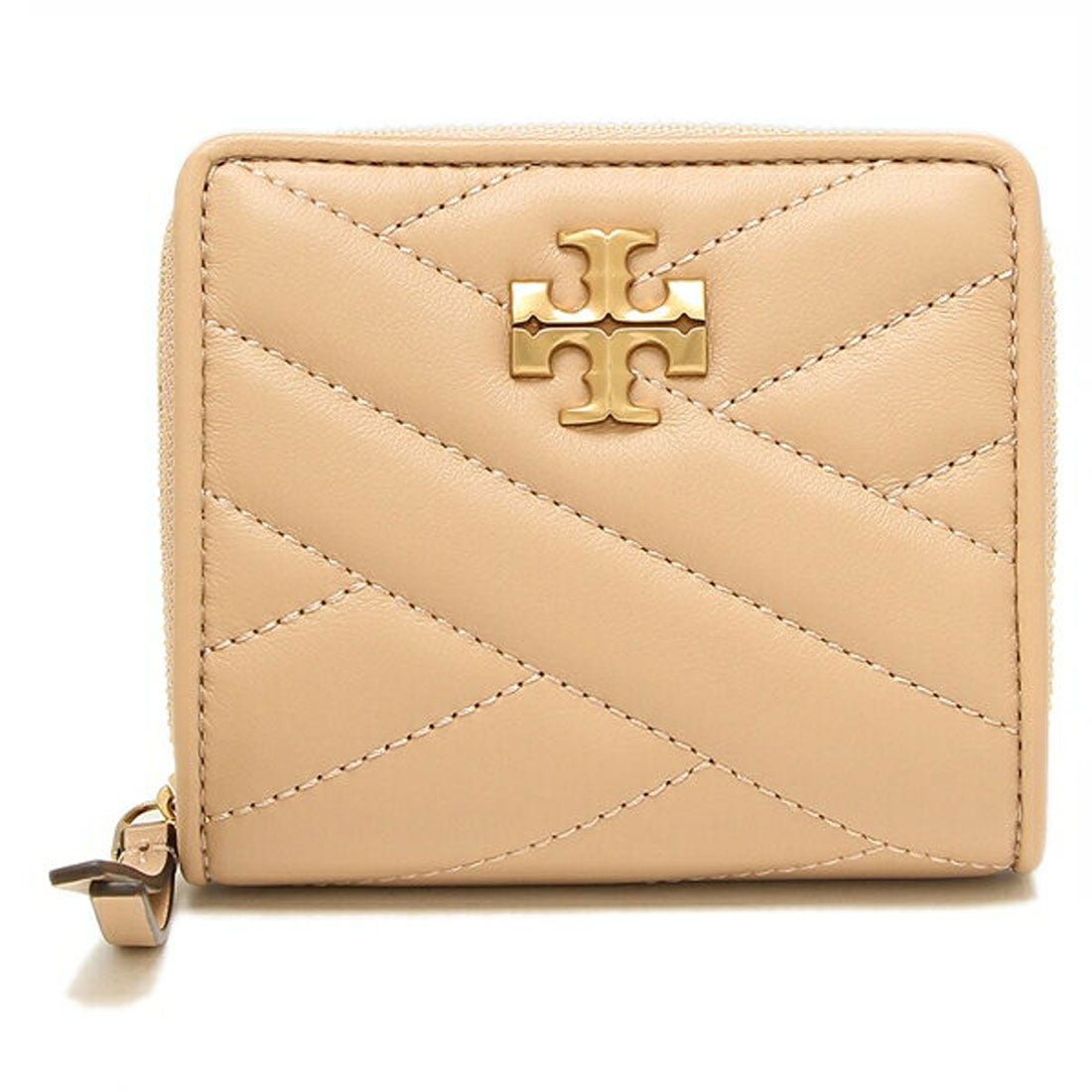 トリーバーチ TORY BURCH 二つ折り財布 キラ ミニ財布 ピンク