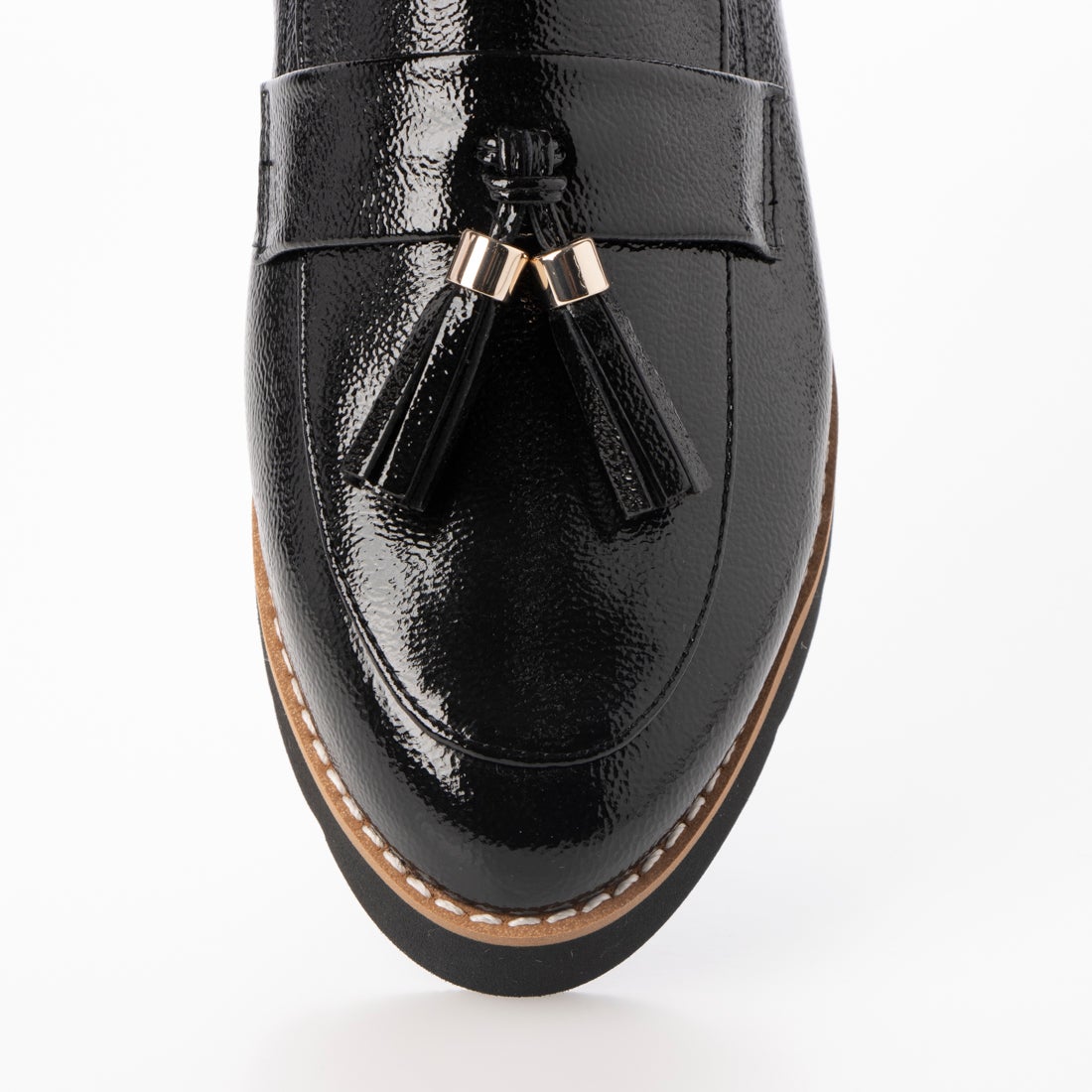 タラントン バイ ダイアナ TALANTON by DIANA タッセルローファー （黒