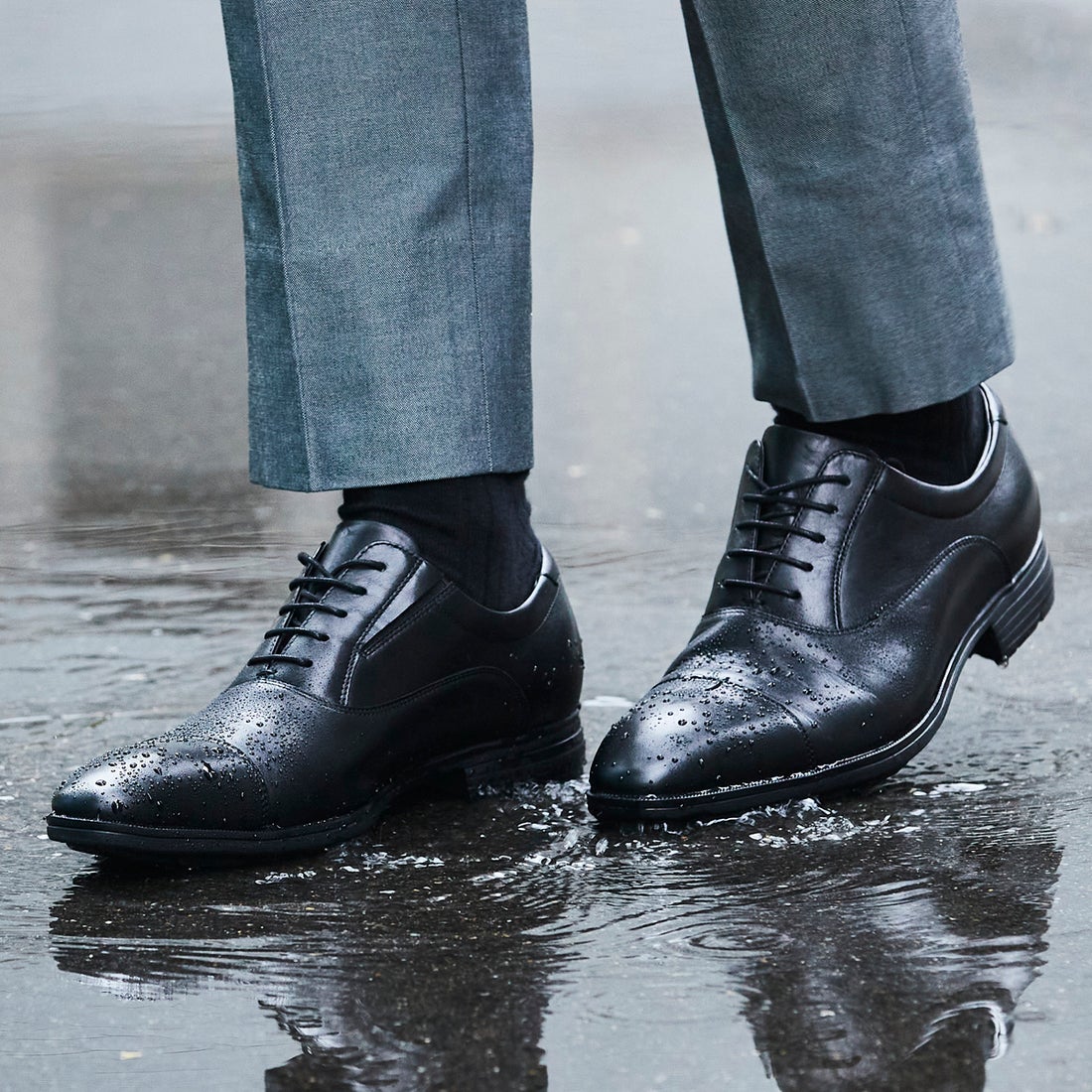 texcy luxe GORE-TEX | 雨にもムレにも負けない | ストレートチップ