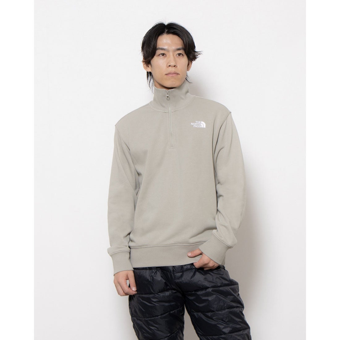 ザ・ノース・フェイス THE NORTH FACE THE NORTH FACE HALF ZIP CREW
