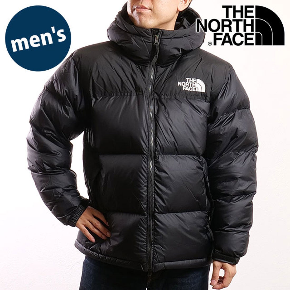 ザ・ノース・フェイス THE NORTH FACE Nuptse Hoodie ブラック