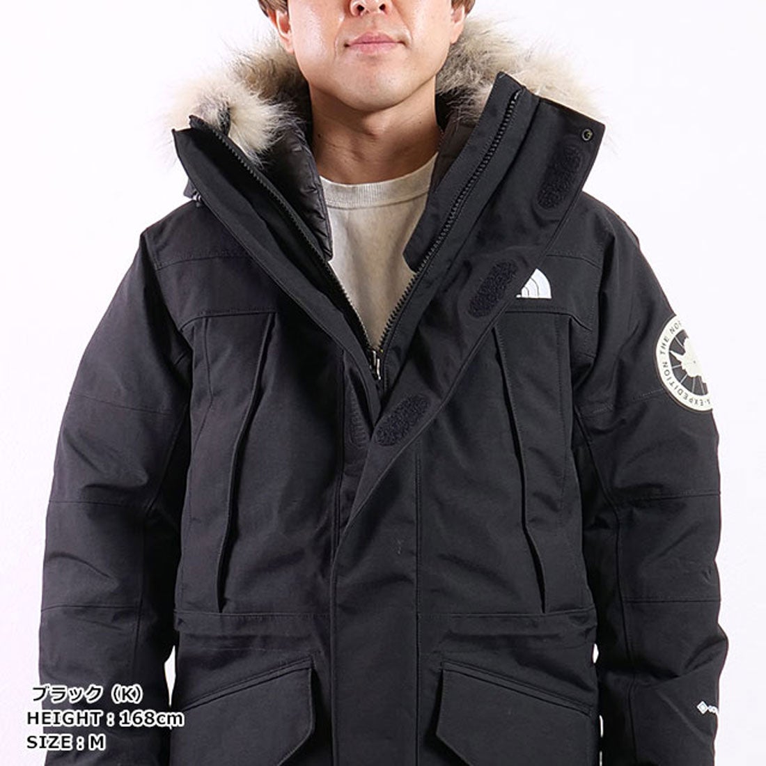 ザ・ノース・フェイス THE NORTH FACE Antarctica Parka ブラック