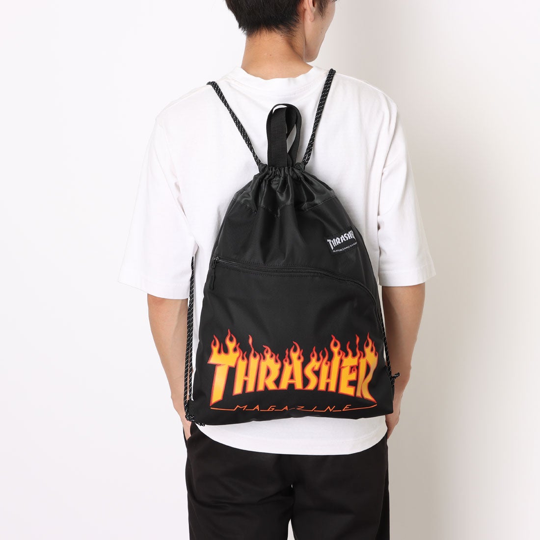 スラッシャー THRASHER THRASHER TH-W ナップサック （BLACKLEOPARD