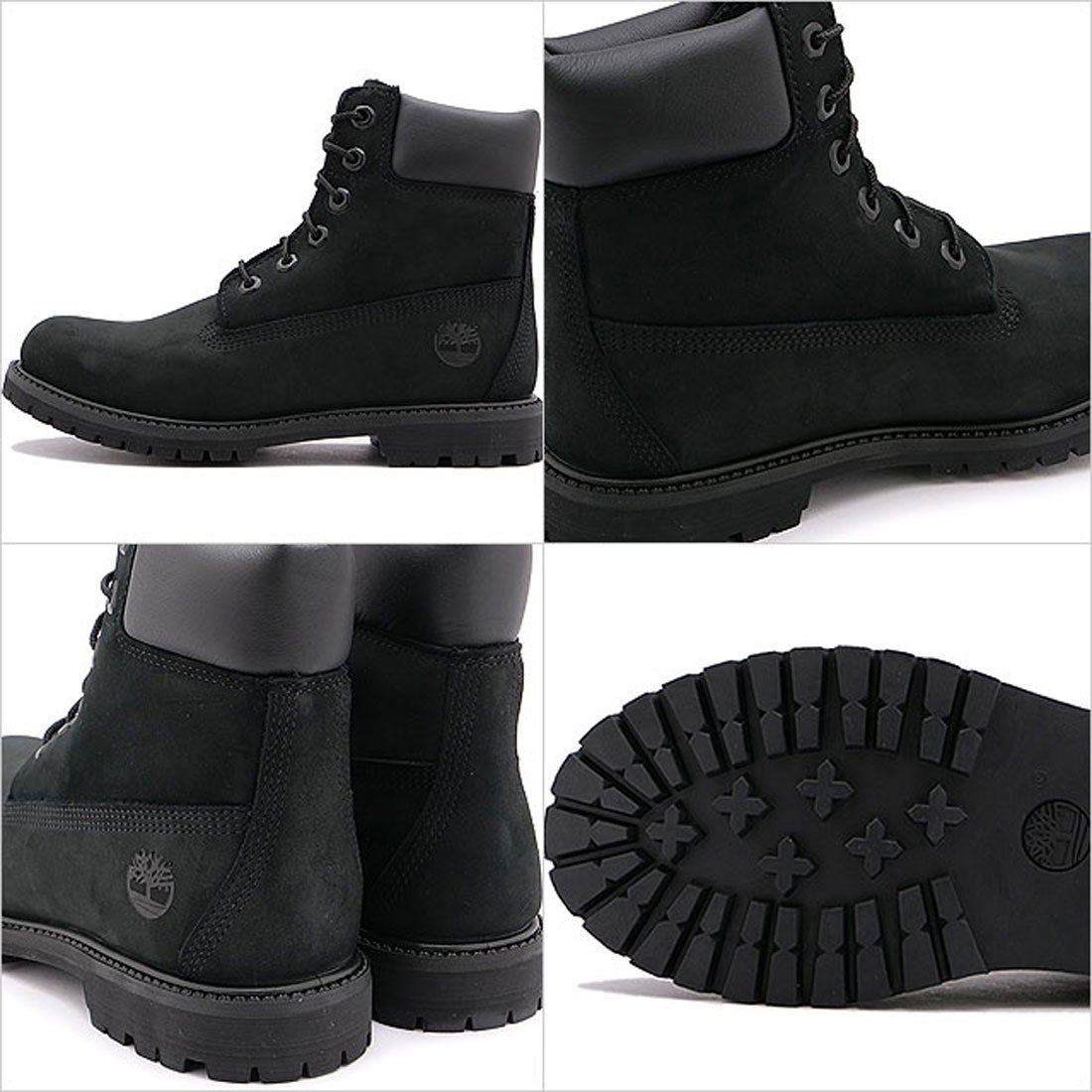 ティンバーランド Timberland W 6inch Premium Boots Black [18658A